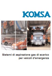 14-Catalogo Aspirazione gas di scarico Veicoli di Emergenza